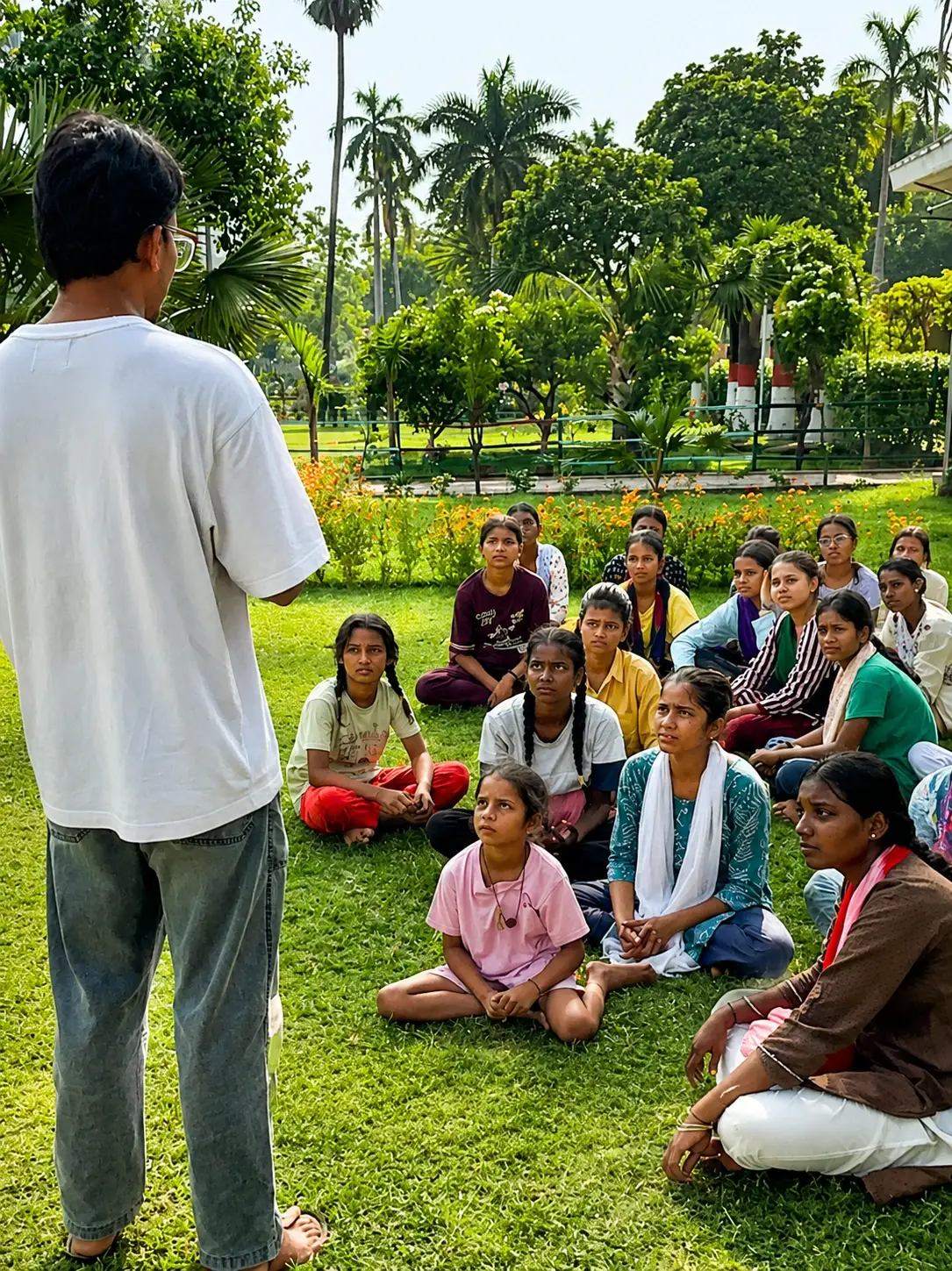 Zinmatt Foundation ground listening circle interview